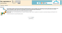 Desktop Screenshot of filer.regiondata.no